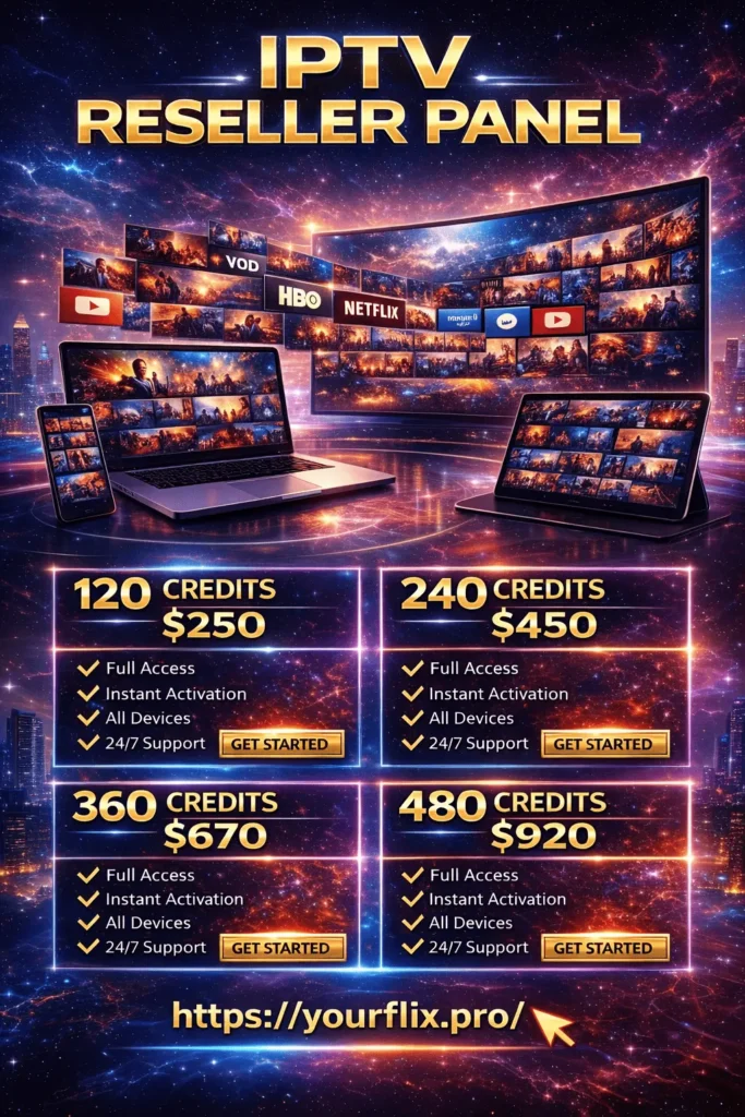 iptv reseller panel