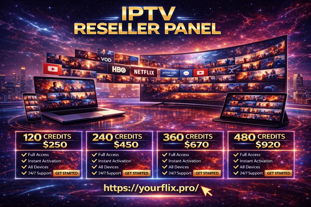 iptv reseller panel